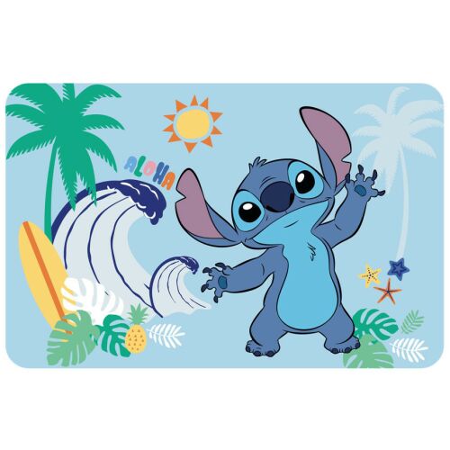 Disney Lilo és Stitch nyári tányéralátét, vidám gyerek asztaldekoráció - Tányéralátét