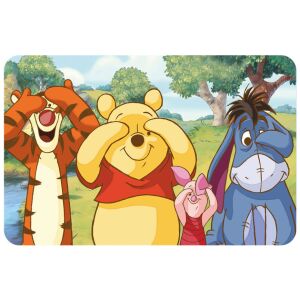 Suport de masă Disney Winnie the Pooh Peekaboo cu Winnie, Tigger, Purceluș și Igor - Servete si naproane