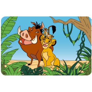 Suport de farfurie Disney Regele Leu Hakuna Matata cu Simba, Timon și Pumbaa - Servete si naproane
