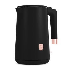 Berlinger Haus BH-9578 Black Rose Collection Fierbător cu perete dublu 1,7L - Negru, Rose Gold