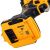Közelkép a DeWalt DCF850P2T 18V ütvecsavarozó akkumulátor csatlakozásáról