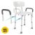 4FIZJO shower chair with removable armrests, assembly detail