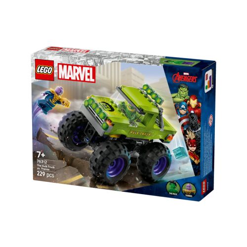 LEGO® Marvel Hulk im Geländewagen gegen Thanos 76312 126345275