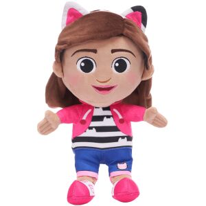 Maskotka Gabby z Gabby's Dollhouse, 24 cm - Interaktywna gra dla dzieci, LEGO DUPLO, Indiański namiot, Gra rozwojowa dla małych dzieci, Interaktywny pluszak i Plusz