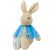 Közelkép a Peter Rabbit plüssjátékról, 26 cm-es puha plüssállat sárgarépa részlettel