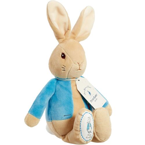 Peter Rabbit plüssjáték, 26 cm-es puha plüssállat hímzett részletekkel - Plüss