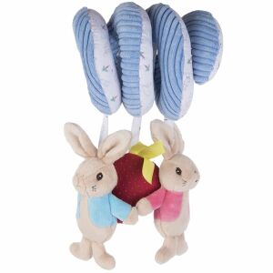 Peter Rabbit & Flopsy Bunny Plüsch-Aktivitätsspirale, 26 cm