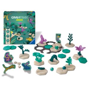 Gravitrax Junior Jungle kiegészítő szett, dzsungel témájú golyópálya építőjáték - Ravensburger