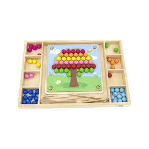 Viga Fang und Zuordnungsspiel mit Baumdesign - Entwicklungsspiele für Kinder im Kindergartenalter