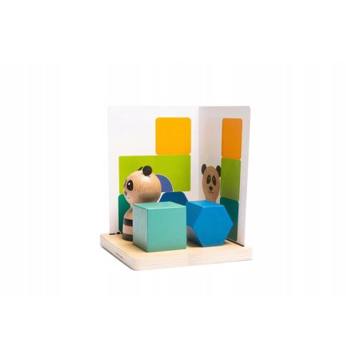 Logikai játék, Panda puzzle, BS Toys