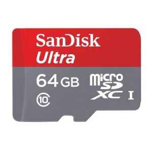 Карта пам'яті SanDisk Ultra Android microSDXC 64GB 100MB/s Class 10 UHS-I (SDSQUNR-064G-GN3MN) 126352027 - SanDisk