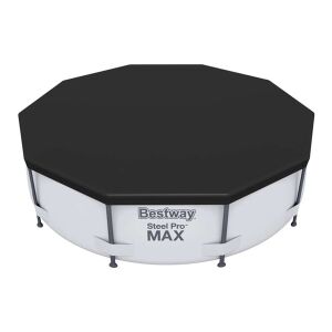 Bestway Poolabdeckung - 305 cm - Schwarz 126356706