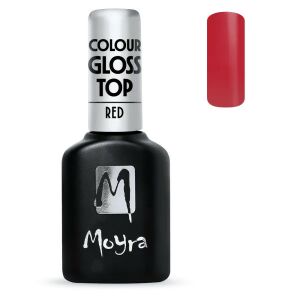 Moyra Colour gloss fedőzselé No. 03 Red 126366911 - Műköröm alapozó & fedő zselé
