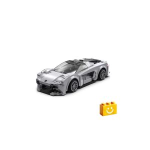 CaDA Lotus Evija távirányítós építőjáték, összeszerelve, 1:18 méretarányú - CaDA