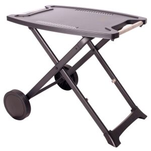 Riwall RFT 20 klappbarer Grilltisch mit Rädern - Gartengrill, Ofenzubehör