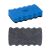 Idone tábla törlő, kék és szürke
