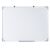 Fehér mágneses száraz törléses tábla alumínium kerettel, 60x40 cm
