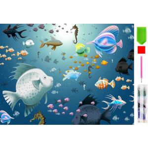 Diamantová maľba, diamantová výšivka, mozaiková súprava 5d 105 126374798 - Umenie&Hobby