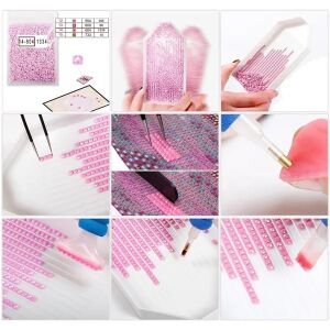 Diamantová výšivka 20x20 diamantová maľba diamantová mozaika obraz s rámom