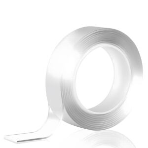 Bandă nano-bandă puternică, cu două fețe, rezistentă la apă, reutilizabilă, transparentă 126375656 - Benzi adezive