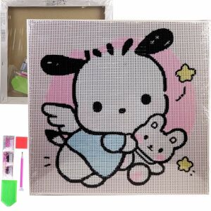 Gyémántfestmény Készlet - Cuki Kutyus - 30x30 cm