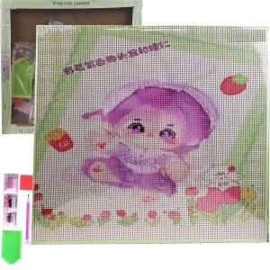 Диамантена бродерия 30x30 диамантена картина диамантена мозайка картина аниме 126377293 - Изкуства и хобита