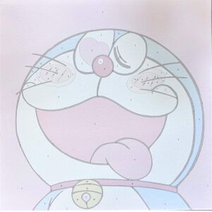 Sada maľovania podľa čísel pre deti, s roztomilou kreslenou postavičkou, 30x30cm - Súpravy na maľovanie podľa čísel