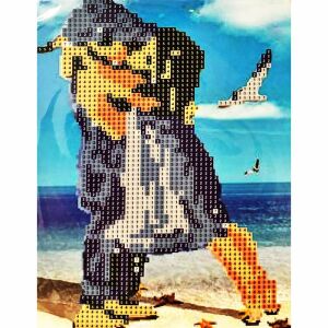 Gyémánt Festés Készlet - Szerelmespár - 15x20cm