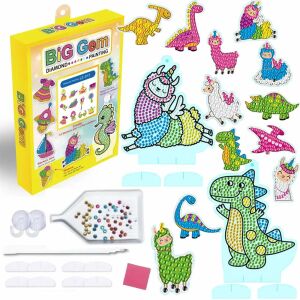 Autocolante cu diamante brodate cu diamant Set autocolante 5D cu mozaic pentru copii 126377872 - Puzzle-uri diamant jigsaw