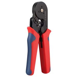 Clește de presare pentru terminale de cablu, 0,25-10mm, arătând instrumentul din lateral - Clește