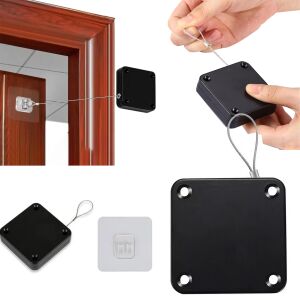 Samozamykacz do drzwi z kablem, 800g, z instrukcją instalacji - Samozamykacz