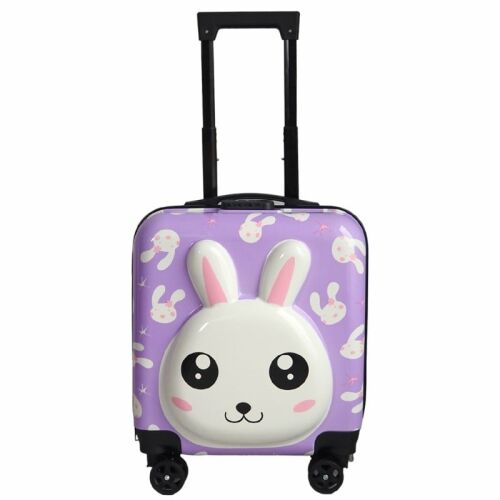 Wózek dziecięcy 45x25x35 cm, homologowany do przewozu osób, wzór fioletowego króliczka 126380772