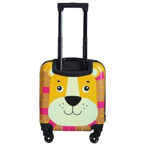 Wózek dziecięcy 45x25x35 cm, homologowany do przewozu pasażerów, przyjazny wzór lwa