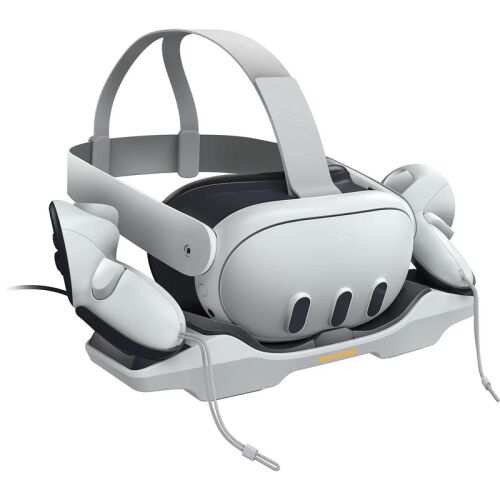 PowerA Charging Station, Meta Quest, USB-C, Fekete-Fehér, VR töltőállomás