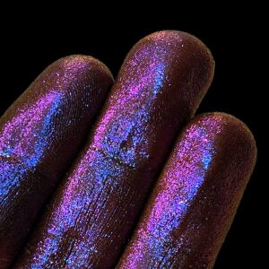 Pigment PK56 (piros kék-lila irizálással) Sparkle/Microglitter sminkhez KAJOL Beauty, 1g 126384946 - Körömdíszítő csillámpor