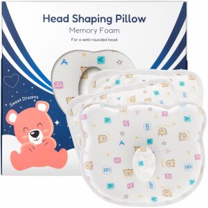 FizioTab Plagiocephaly babapárna 2 huzattal, dobozban - Baba párna