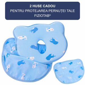 FizioTab Plagiocephalia elleni babapárna két huzattal - Baba párna