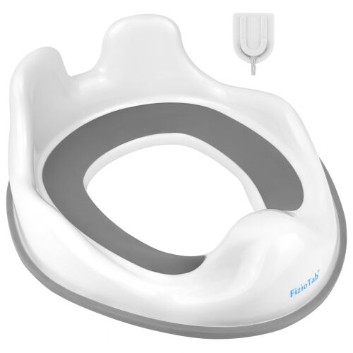 FizioTab Nyúl WC szűkítő fogantyúkkal és akasztóval a könnyű tárolás érdekében