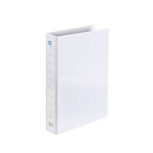 Bluering® A4 panoráma gyűrűskönyv, fehér, 4 gyűrűs, 3,7 cm - Gyűrűs mappa