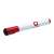 Bluering whiteboard marker, red, 3mm, magnetic, with eraser