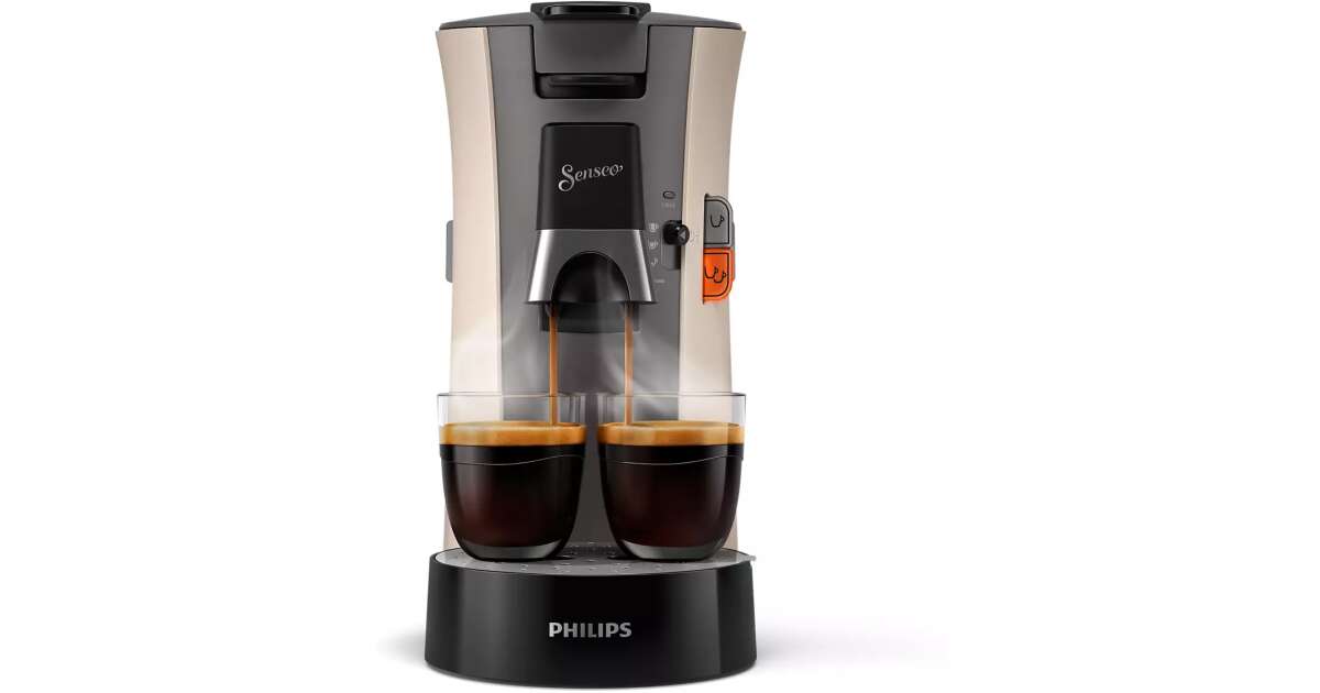 SENSEO PHILIPS how to make coffee - faire un café test 