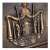 STR 252261 bronze aluminum mailbox decorative detail