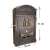 STR 252261 bronze aluminum mailbox dimensions