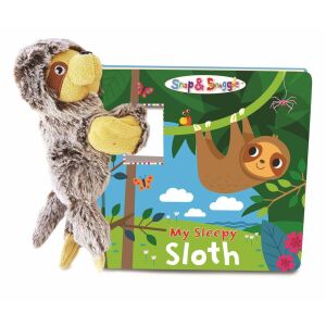 Lenesul Meu Somnoros leniwiec pluszowa zabawka i zestaw książek w języku angielskim - Książka dla dzieci i młodzieży