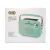 Trevi RA 7F50 BT Portable vintage solar powered radio with Bluetooth, USB and SD card input in Tiffany green 126417438