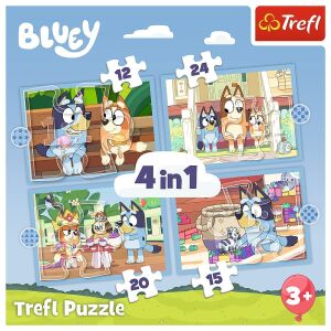 Trefl Bluey 4-in-1 Puzzle - Puzzle