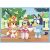 Puzzle 4w1 Bluey i świat 126446388