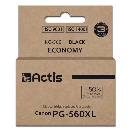 Actis KC-560 Fekete XL Tintapatron Kompatibilis a Canon PG-560XL-el