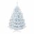 Pepita Premium Deluxe White Artificial Christmas Tree, 1.5m, with stand, front view