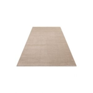 Bakero Shaggy Lotto egyszínű bézs szőnyeg fehér háttérrel - Bakero